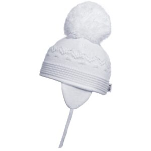 Satila Hats WAVE PATTERN POMPOM HAT BELLE