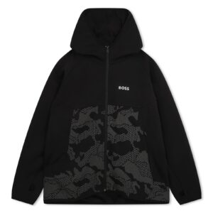 Boss Hooded zip up top