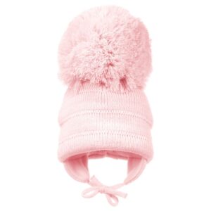 Satila Hats FLEECE LINED LARGE POMPOM TUVA