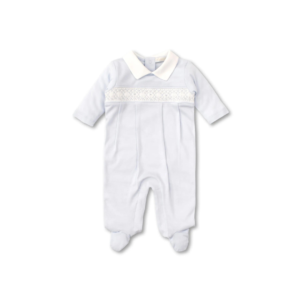Kissy Kissy Smocked Babygrow