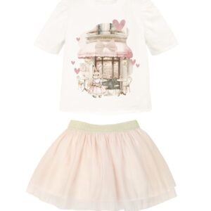 Jamiks Kids Top and Skirt Set
