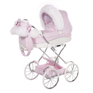 Junama Dolls Pram Lulla Pink