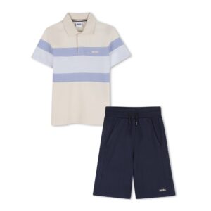 Boss POLO t SHIRT & SHORTS J53009