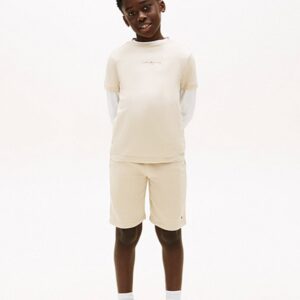 Tommy Hilfiger Essential Logo T-Shirt And Shorts Set
