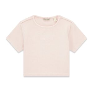 Guess cropped pink guess tshirt