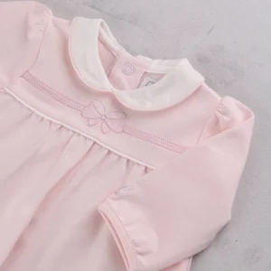 Emile Et Rose all in one with bow and collar