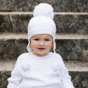 Emile Et Rose Griffin Cozy bobble hat with ear flaps