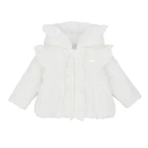 Blues Baby Off white jacket with frill