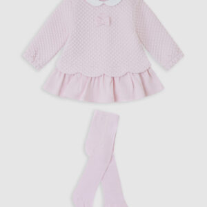 Tutto Piccolo dress with tights