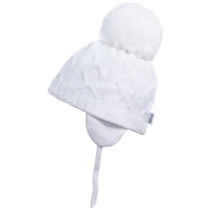Satila Hats DIAMOND PATTERN POM POM HAT