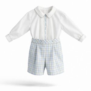 Pretty Originals check shirt and shorts